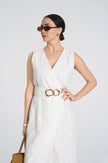 Jo - 100% Cotton Wrap Dress