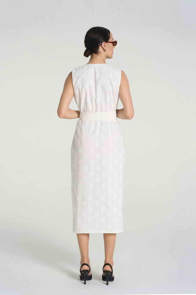 Jo - 100% Cotton Wrap Dress