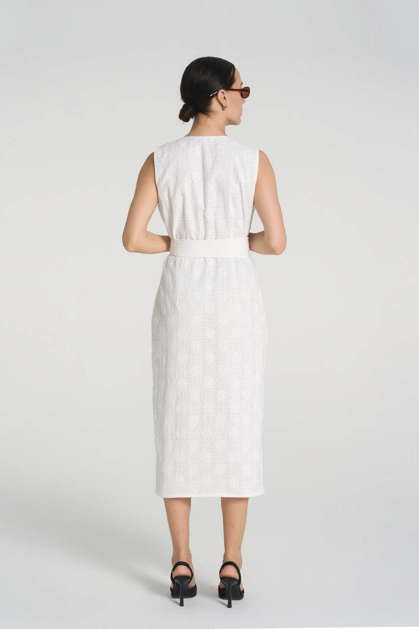 Jo - 100% Cotton Wrap Dress