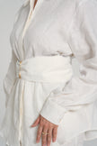 Sana - Premium Linen Shirt - Relaxed-fit - Off-White